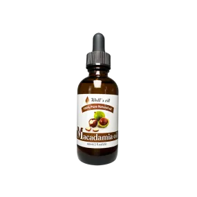 100% Pure Natural Carrier Oil | Macadamia | 2 fl. oz.