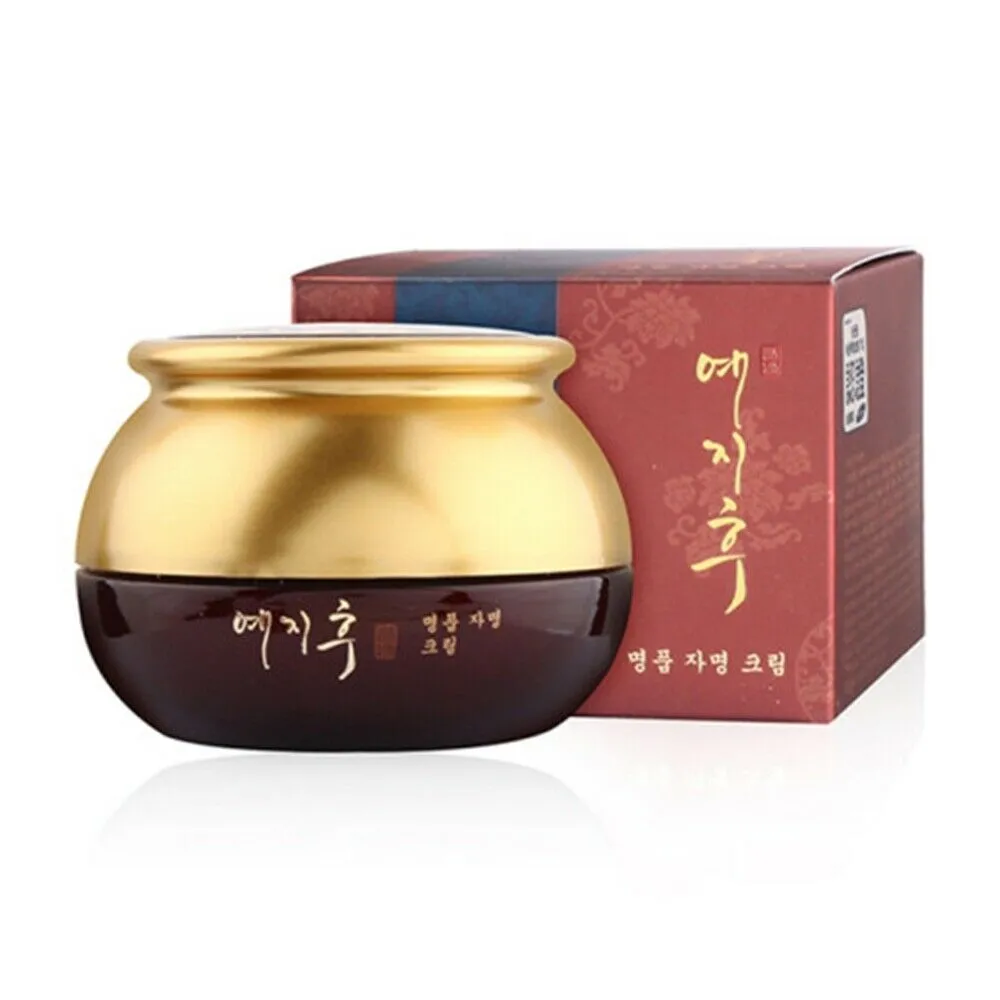 12 Pieces Yezihu Red Ginseng Creams 50ml Facial Anti-aging Wrinkles Natural Oriental Moisturizers