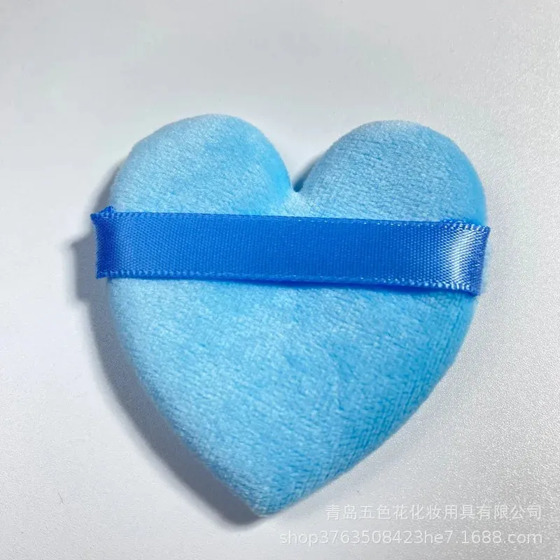 1pc Heart Shaped Powder Puff