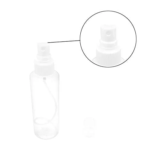 20 pack 60ml 2OZ Extra Fine Mist Mini Spray Bottles with Atomizer Pumps- for Essential Oils Travel Perfume Bulk Portable Makeup PP/PET Refillable Plastic