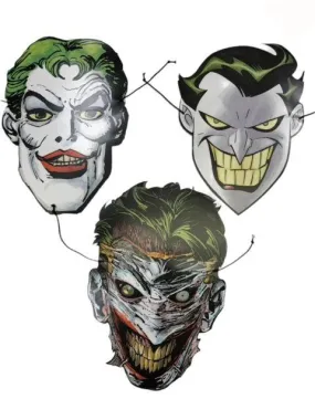 2020 DC COMICS JOKER 80TH ANNIVERSARY MASK SET