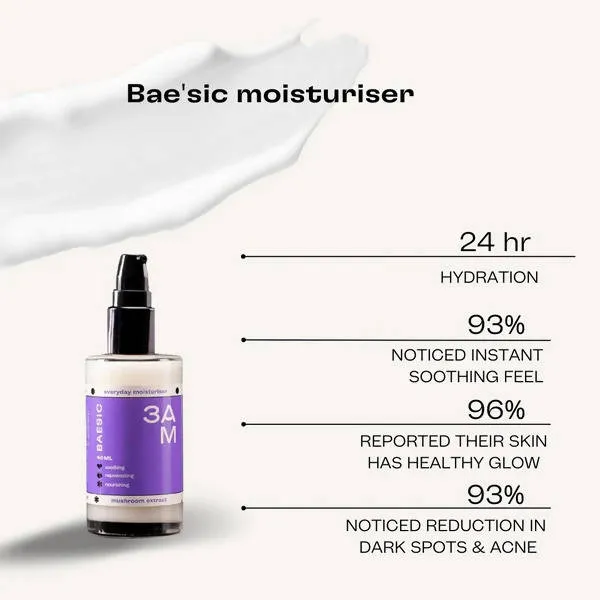 3 AM Baesic Face Moisturizer Cream