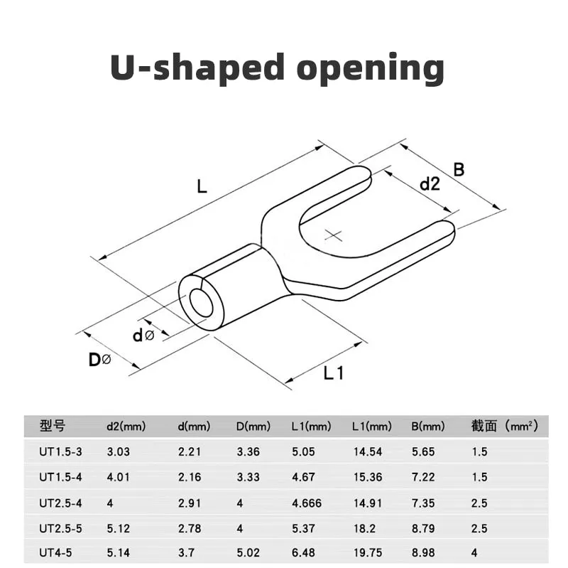 320pcs 0.5-4mm Square Boxed,Crimp Terminal Pliers,Cold-Pressed Terminal