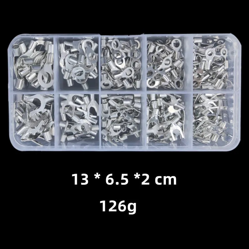 320pcs 0.5-4mm Square Boxed,Crimp Terminal Pliers,Cold-Pressed Terminal