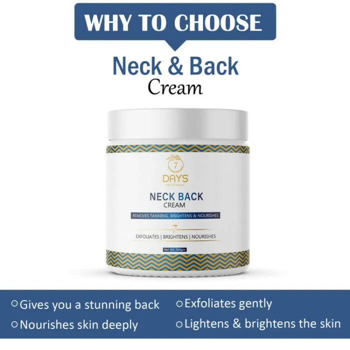 7 Days Neck Back Cream