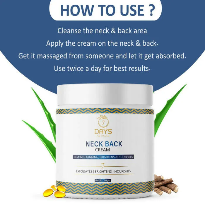 7 Days Neck Back Cream