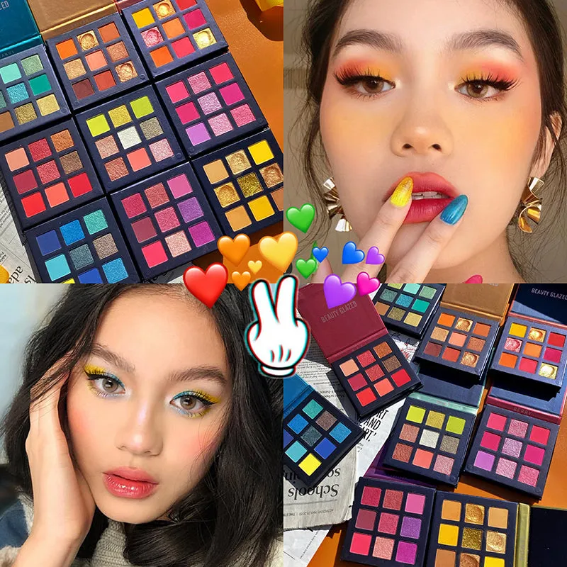 9 Color Eyeshadow Palette MK0014