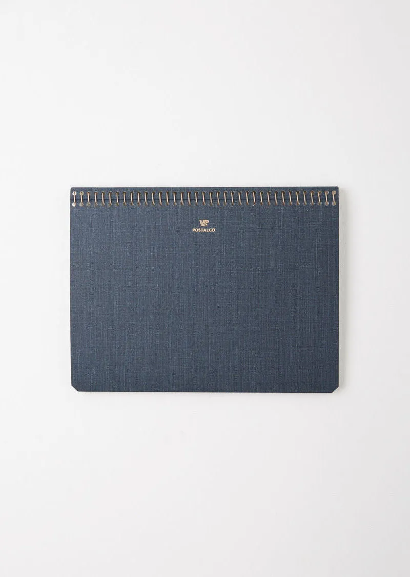 A5 Pressed Cotton Notebook