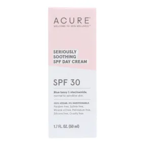 Acure Seriously Soothing SPF 30 Day Cream, 1.7 Fl Oz