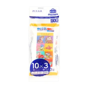 Alcohol Free Wet Wipes  Pocket Size 3packs PIXAR