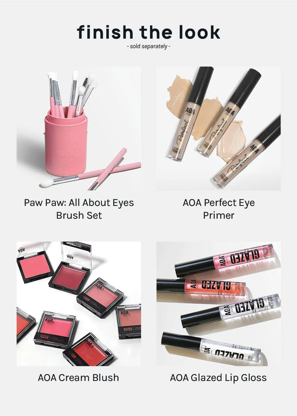 AOA Eyeshadow Trio