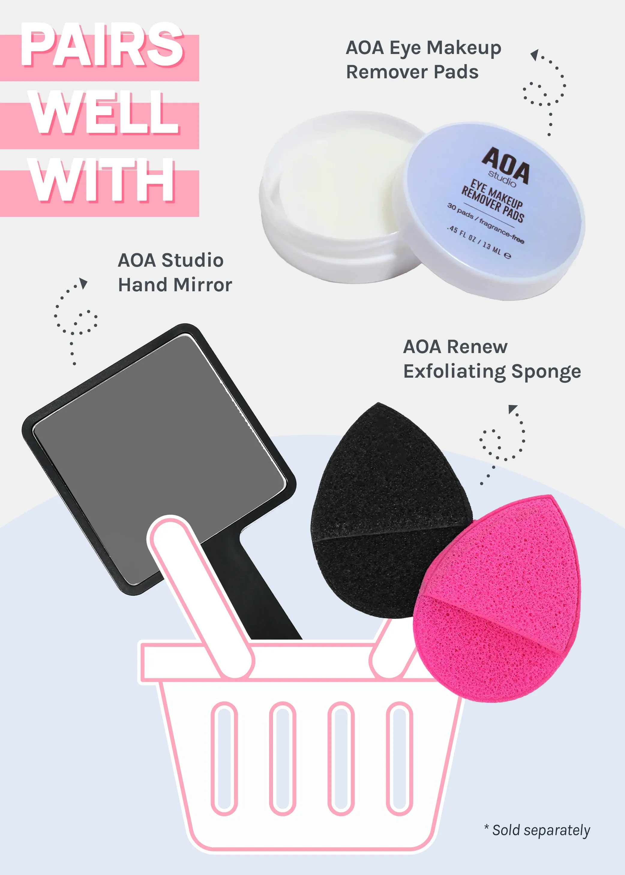 AOA Makeup Remover Wipes - Watermelon