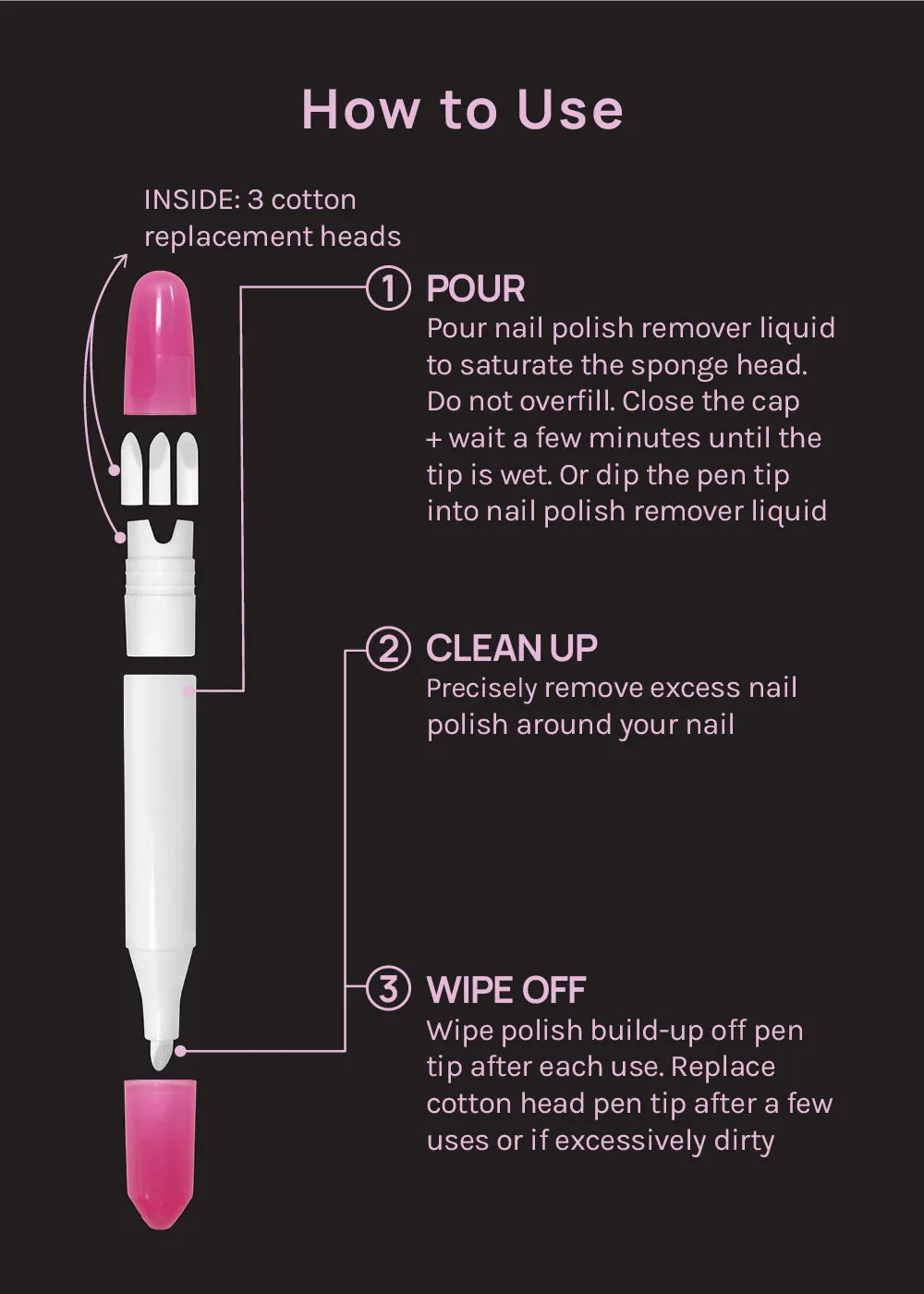 AOA Nail Polish Corrector Pen