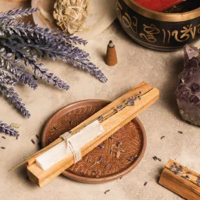 Aura Cleansing Kit (Selenite, Lavender, Meditative Wood)