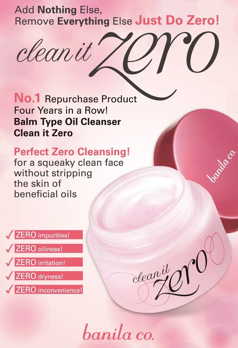 Banila Co. Clean It Zero Cleansers Pink 100ml Makeup remover Facial