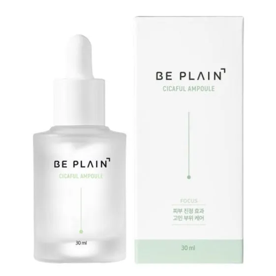 BE PLAIN Cicaful Ampoule 30ml Beauty Cosmetics Skin Care Nourishing