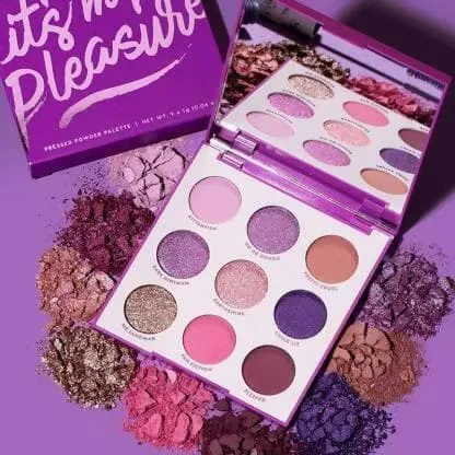 Bingeable Its my pleasure pressed pigmented eyeshadow combo palette shimmer matte and metallic combo eyeshadow palette