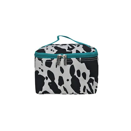 Black Cow Turquoise NGIL Cosmetic Case