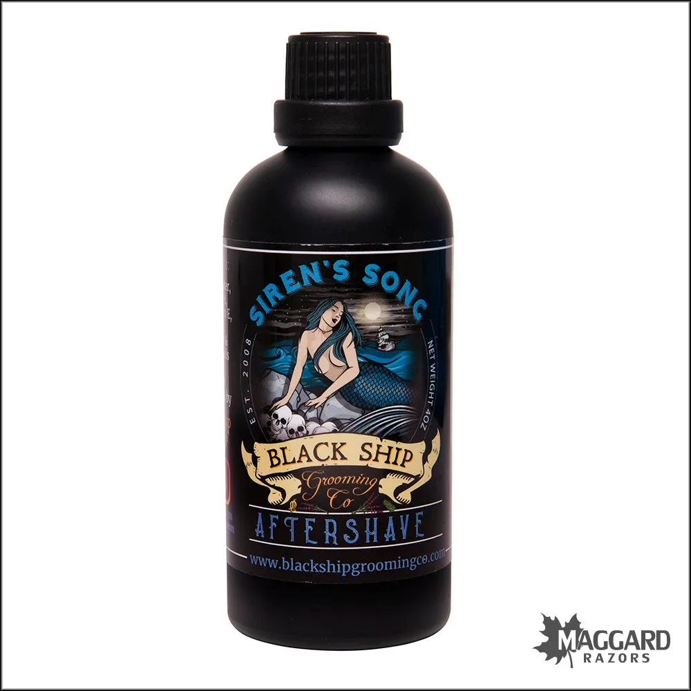 Black Ship Grooming Co. Siren's Song Aftershave Splash, 4oz