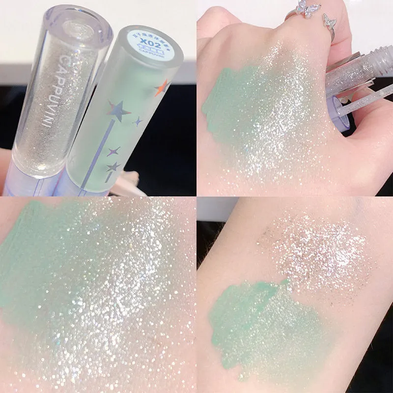 Blue / Green pearlescent eye shadow highlight MK211