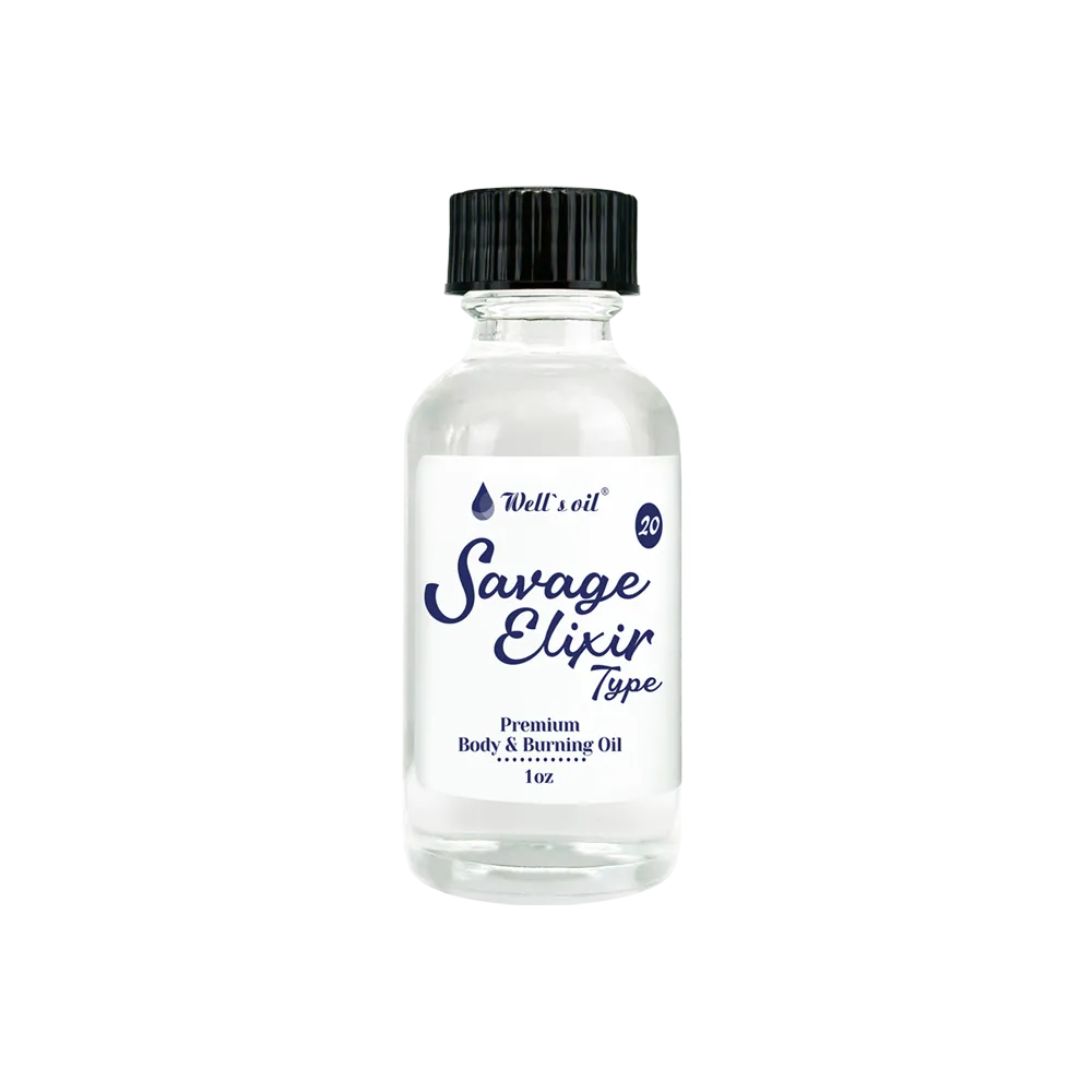 Body & Burning Oil (Inspired by Savage Elixir) - 1 fl.oz.