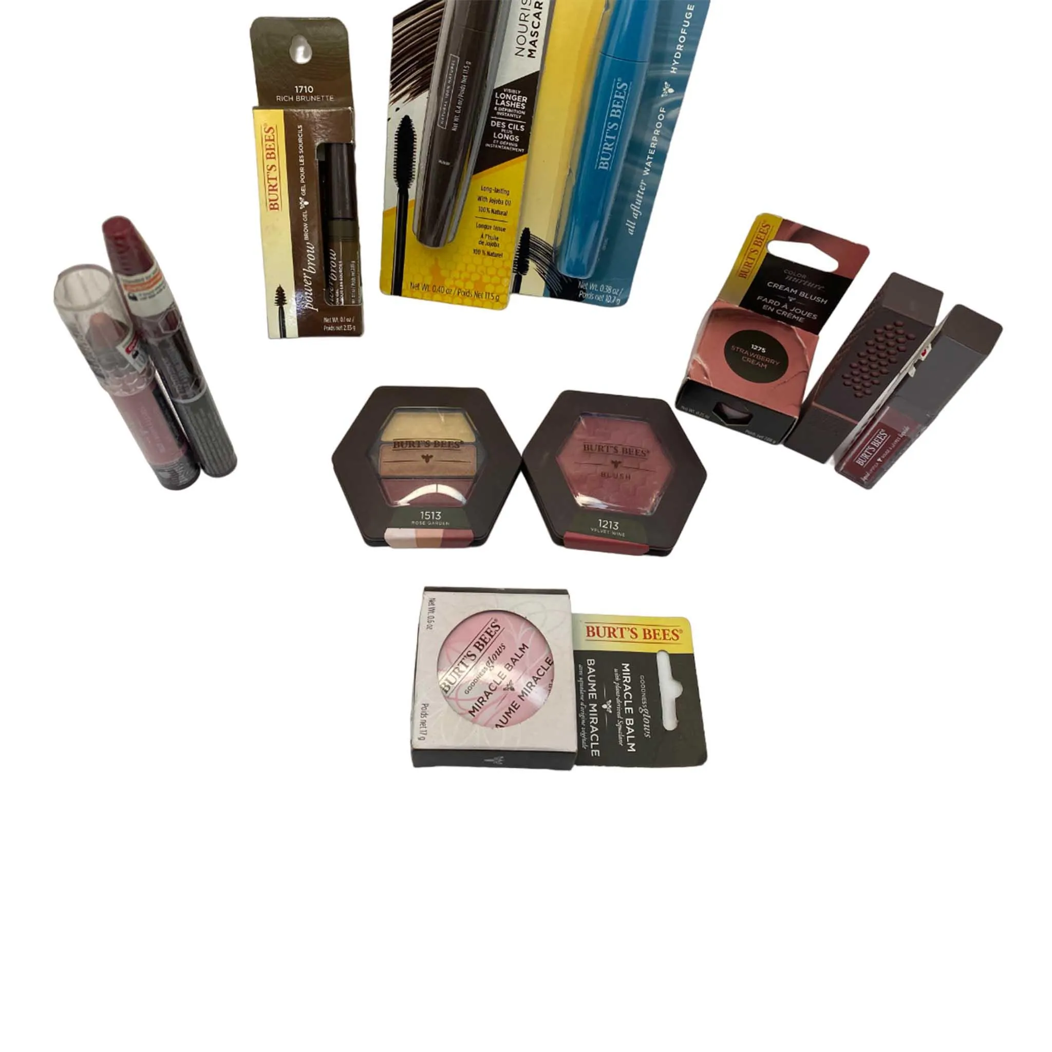 Burt's Bees Assorted Makeup Products (50 Pcs Box)