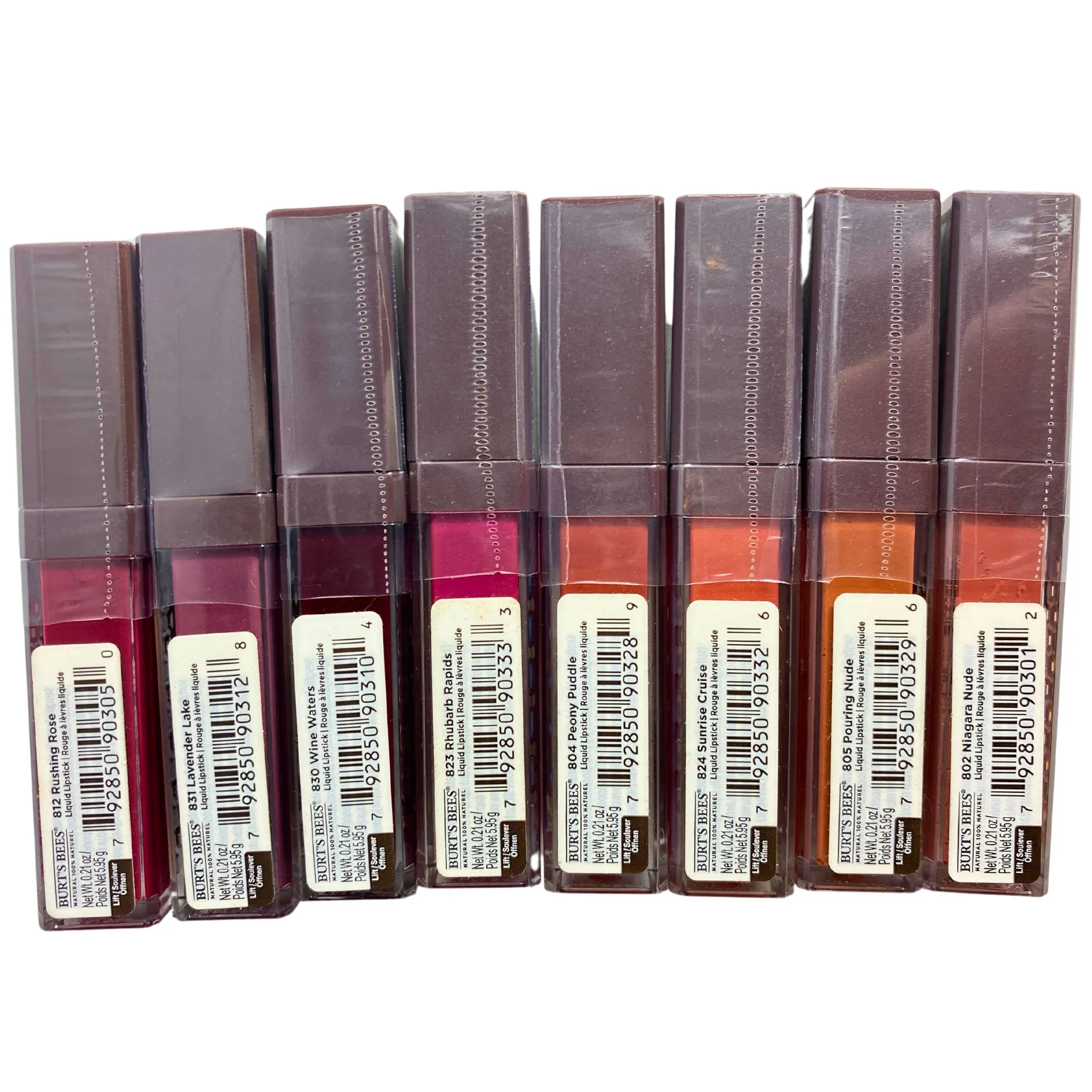 Burts Bees Liquid Lipstick 0.21OZ 100% Natural Assorted Mix (80 Pcs Lot)