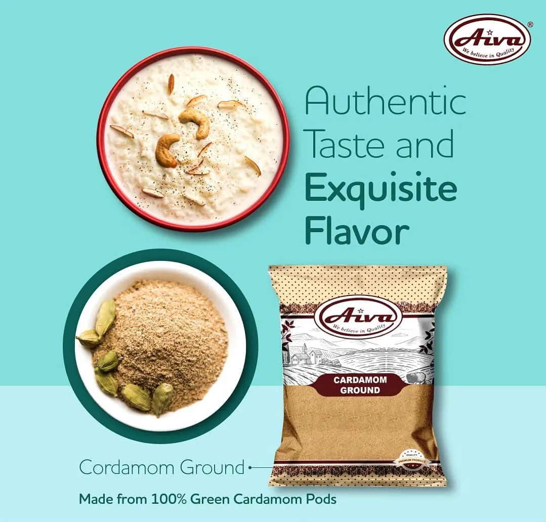 Cardamom Ground - Elaichi Powder (Cardamom Powder)