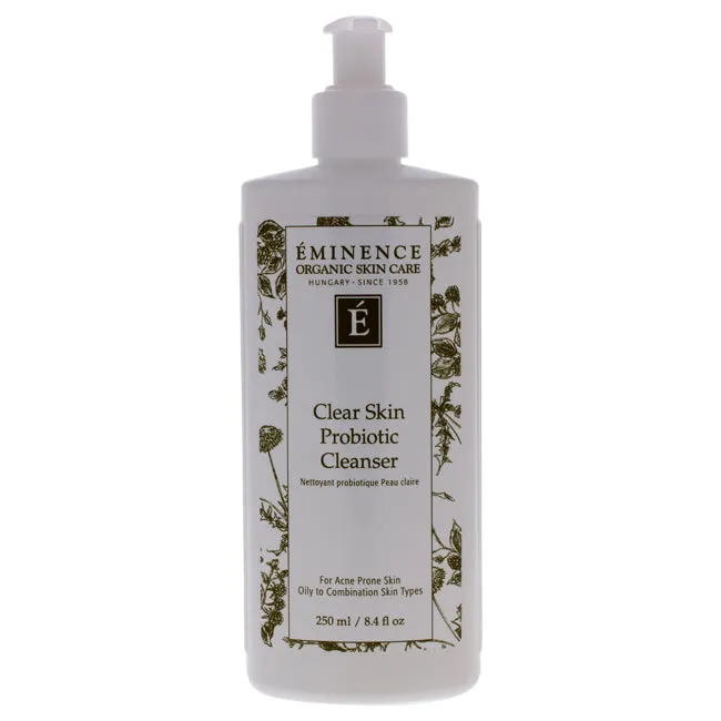 Clear Skin Probiotic Cleanser by Eminence for Unisex - 8.4 oz Cleanser