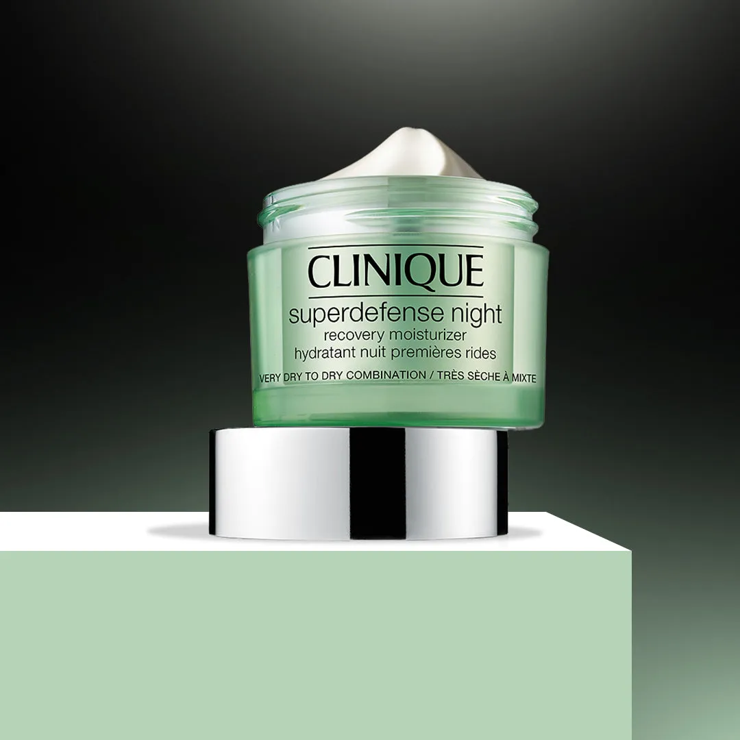 Clinique Superdefense Night Recovery Moisturizer - Combination Very Dry To Dry