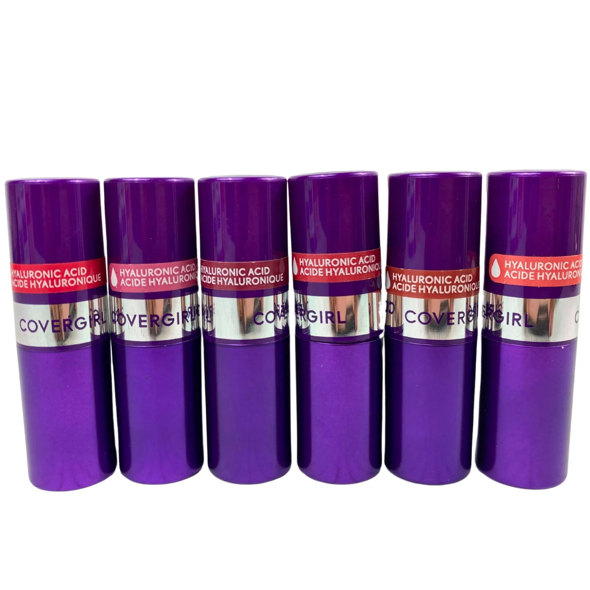 Covergirl Hyaluronic Acid Lipstick 0.14OZ Assorted Mix (60 Pcs Lot)