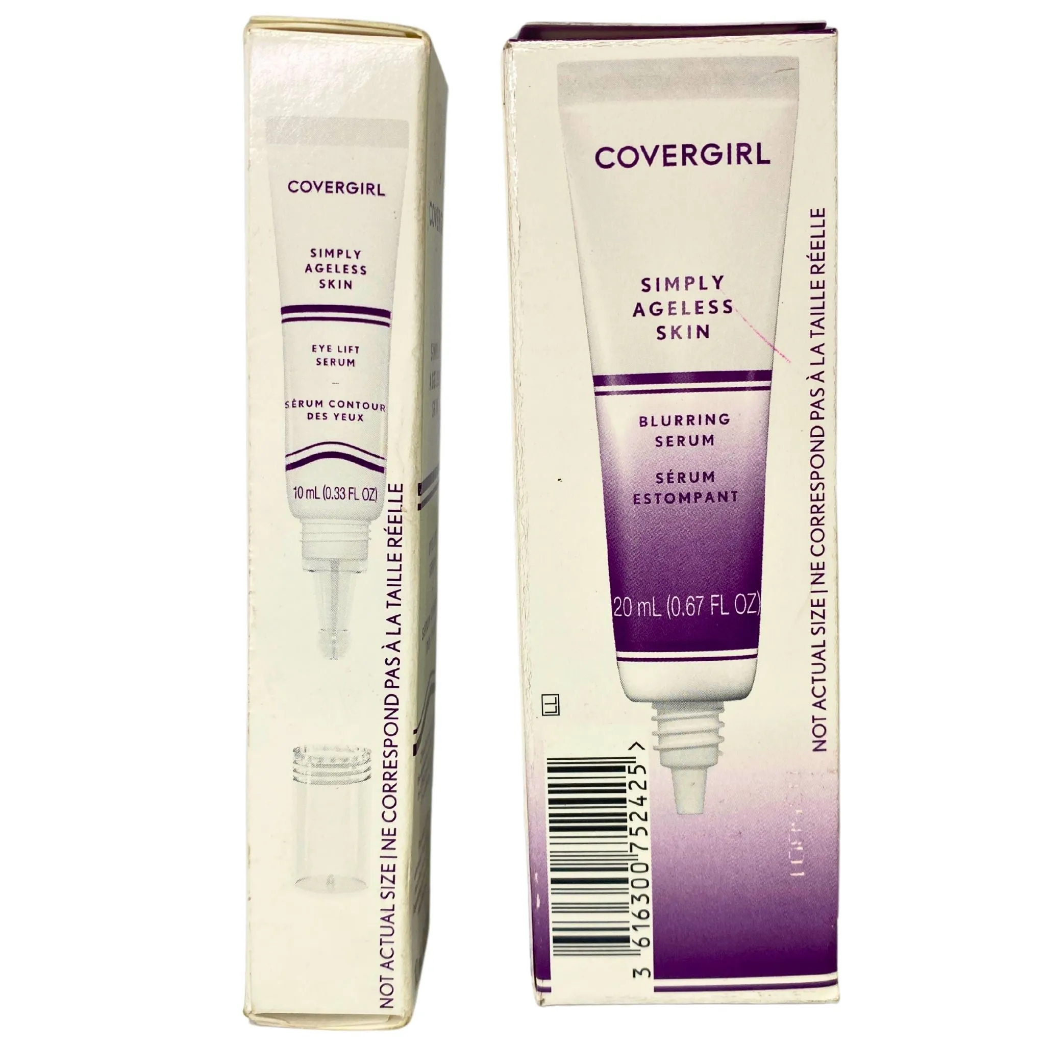 Covergirl Simply Ageless Skin Eye Lift Serum & Blurring Serum (28 Pcs Lot)