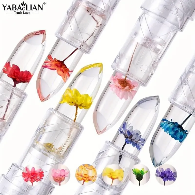 Crystal Jelly Flower Color Changing Lipstick