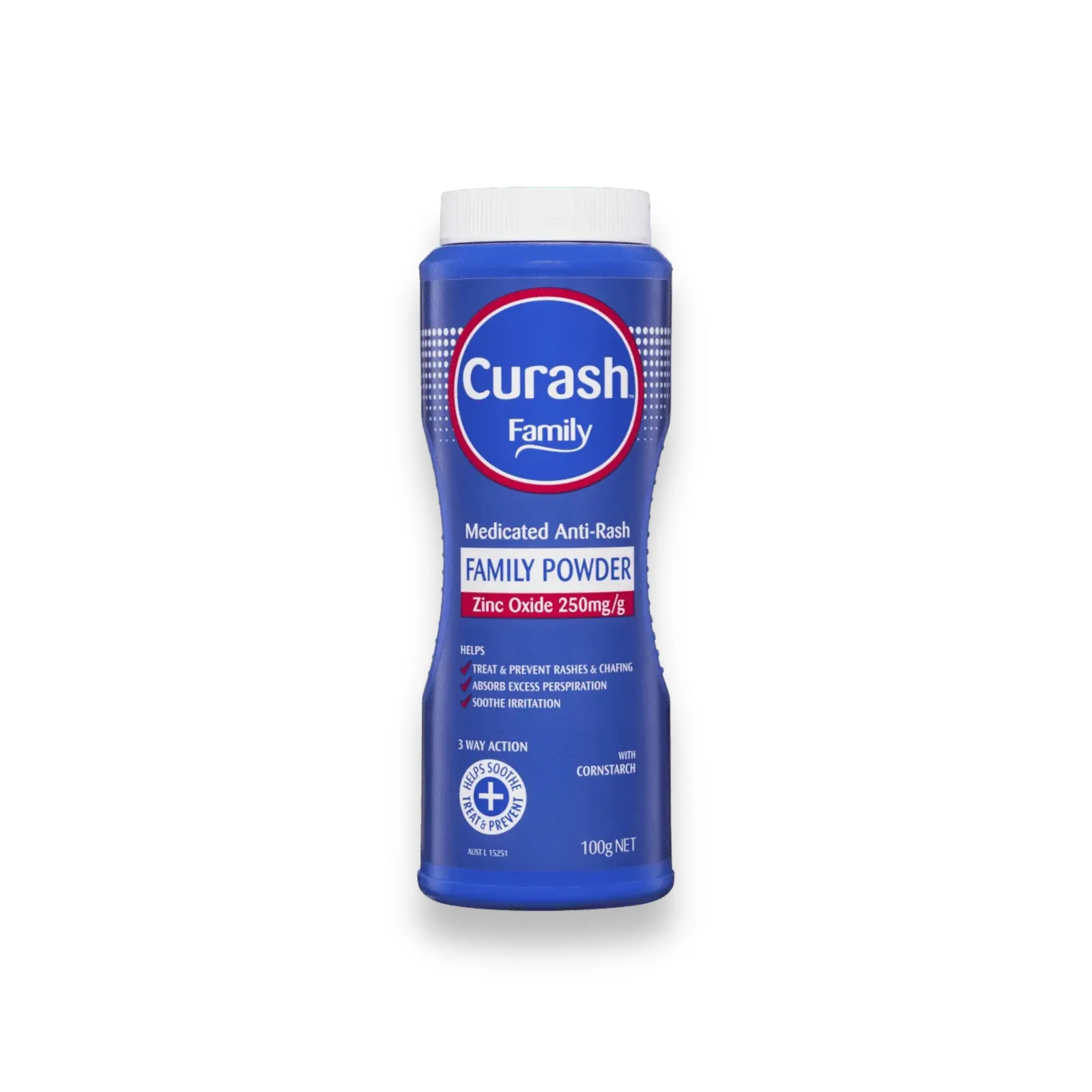 Curash Medicated  Anti-Rash Family Powder 100g