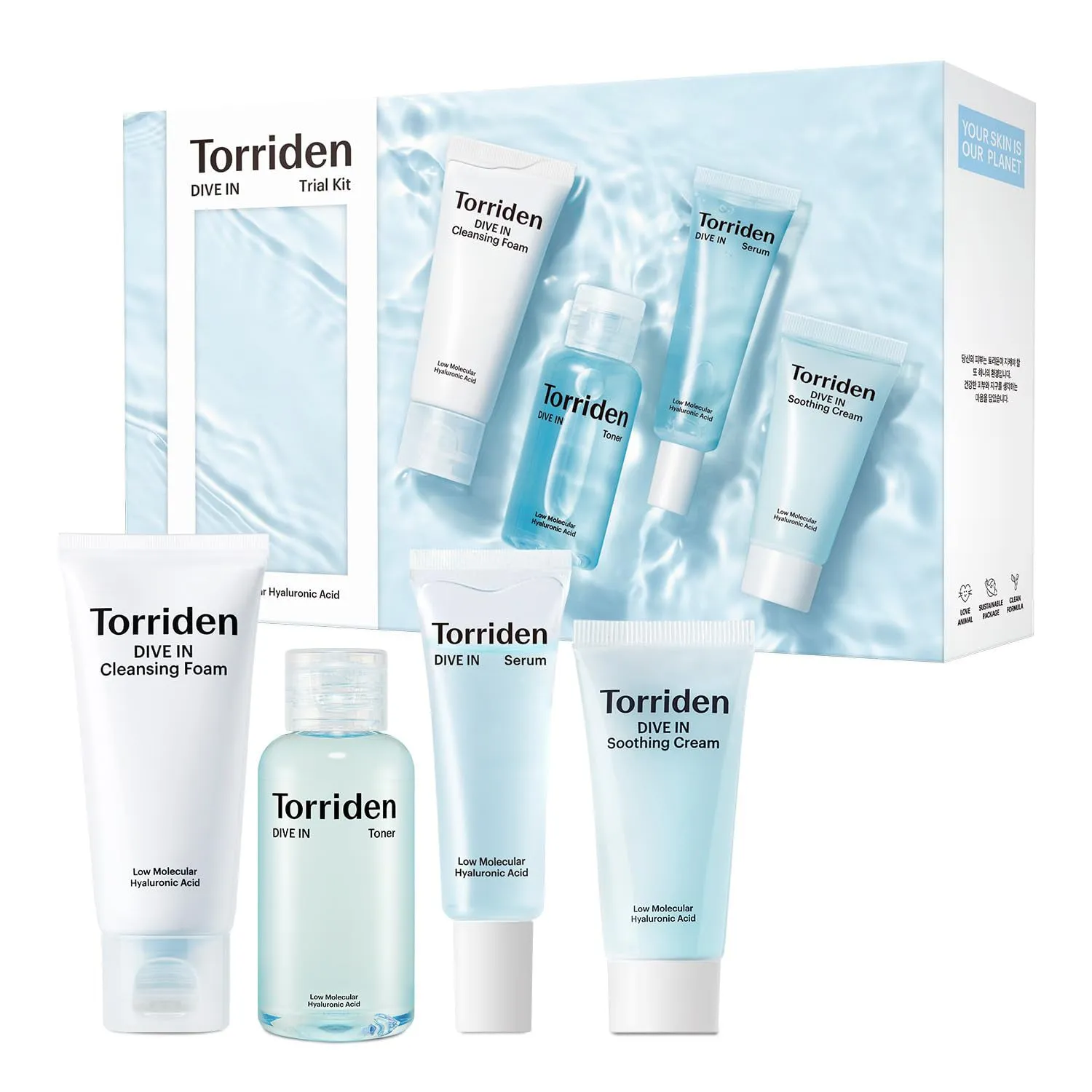 DIVE IN Skin Care Trial Kit