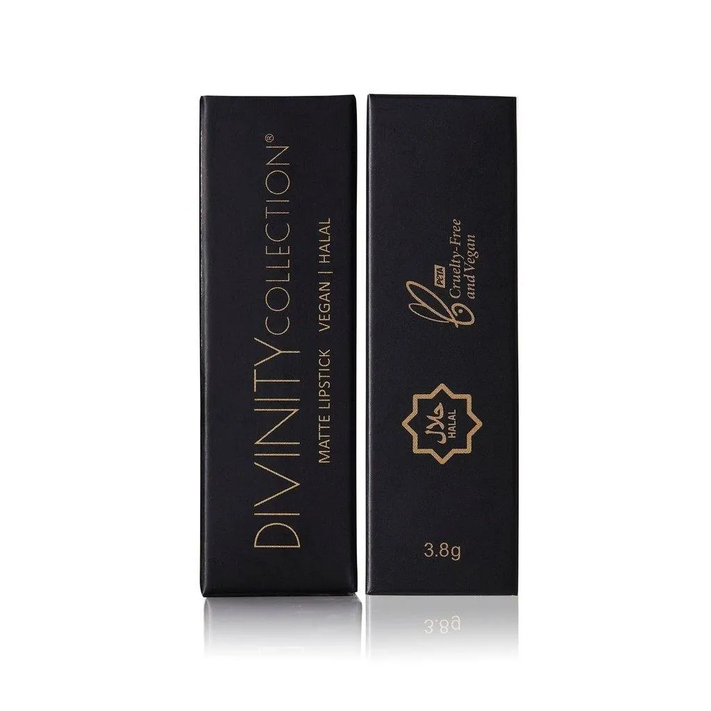 Divinity Halal Vegan Matte Lipstick 4 - Pink Orange