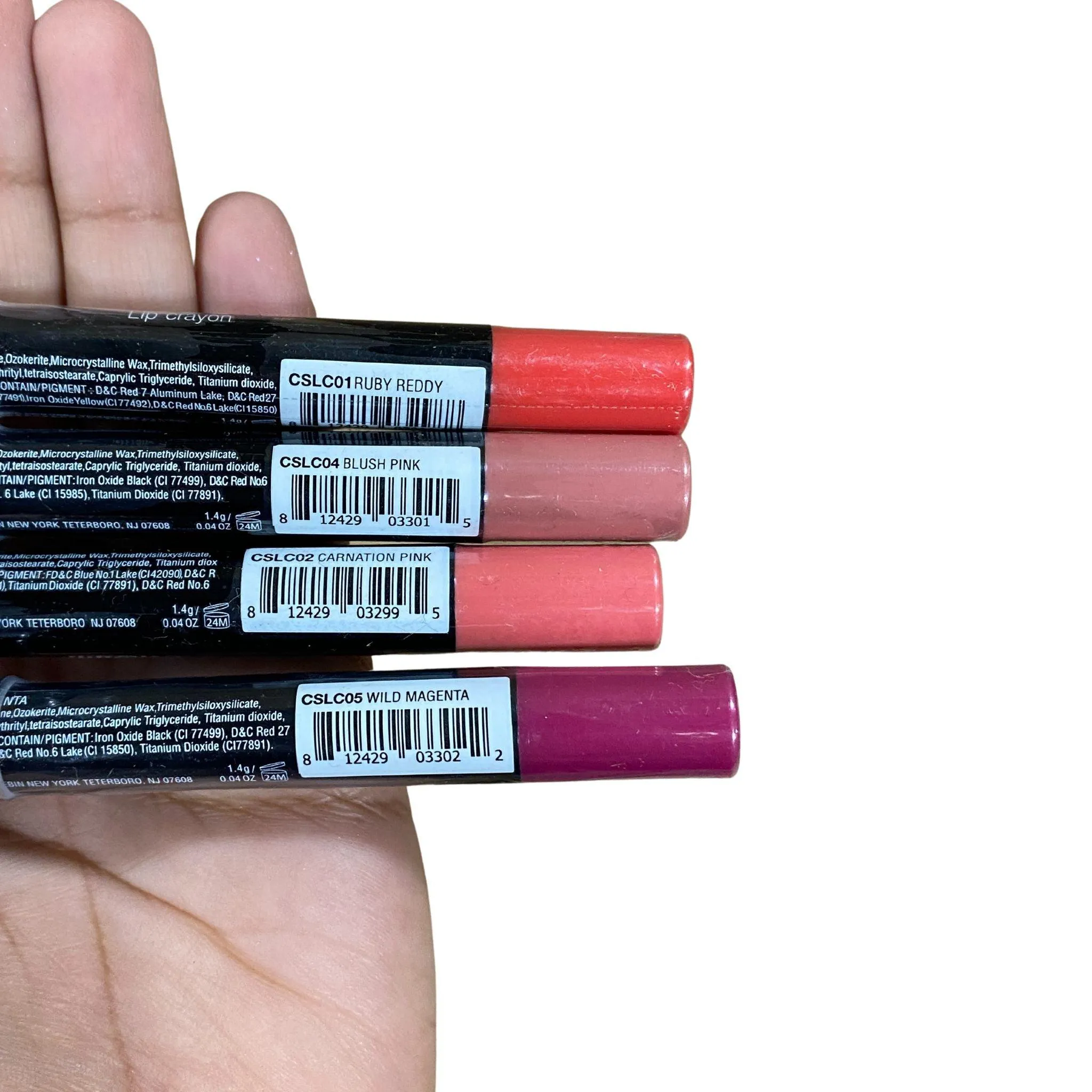 Ebin New York Snuggie Lip Crayon (50 Pcs Box)