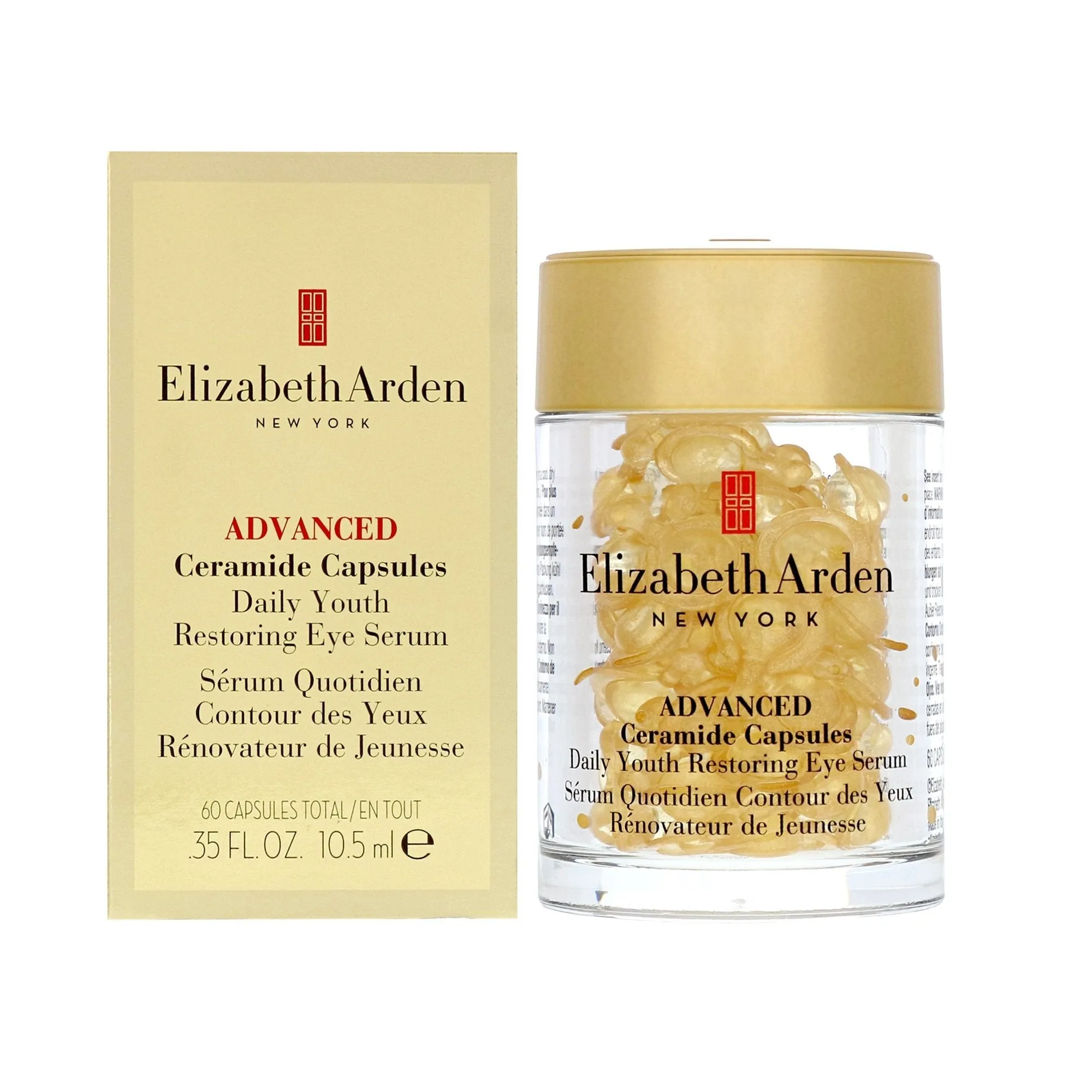 Elizabeth Arden Advanced Ceramide Capsules Daily Youth Restoring Eye Serum X 60 Capsules