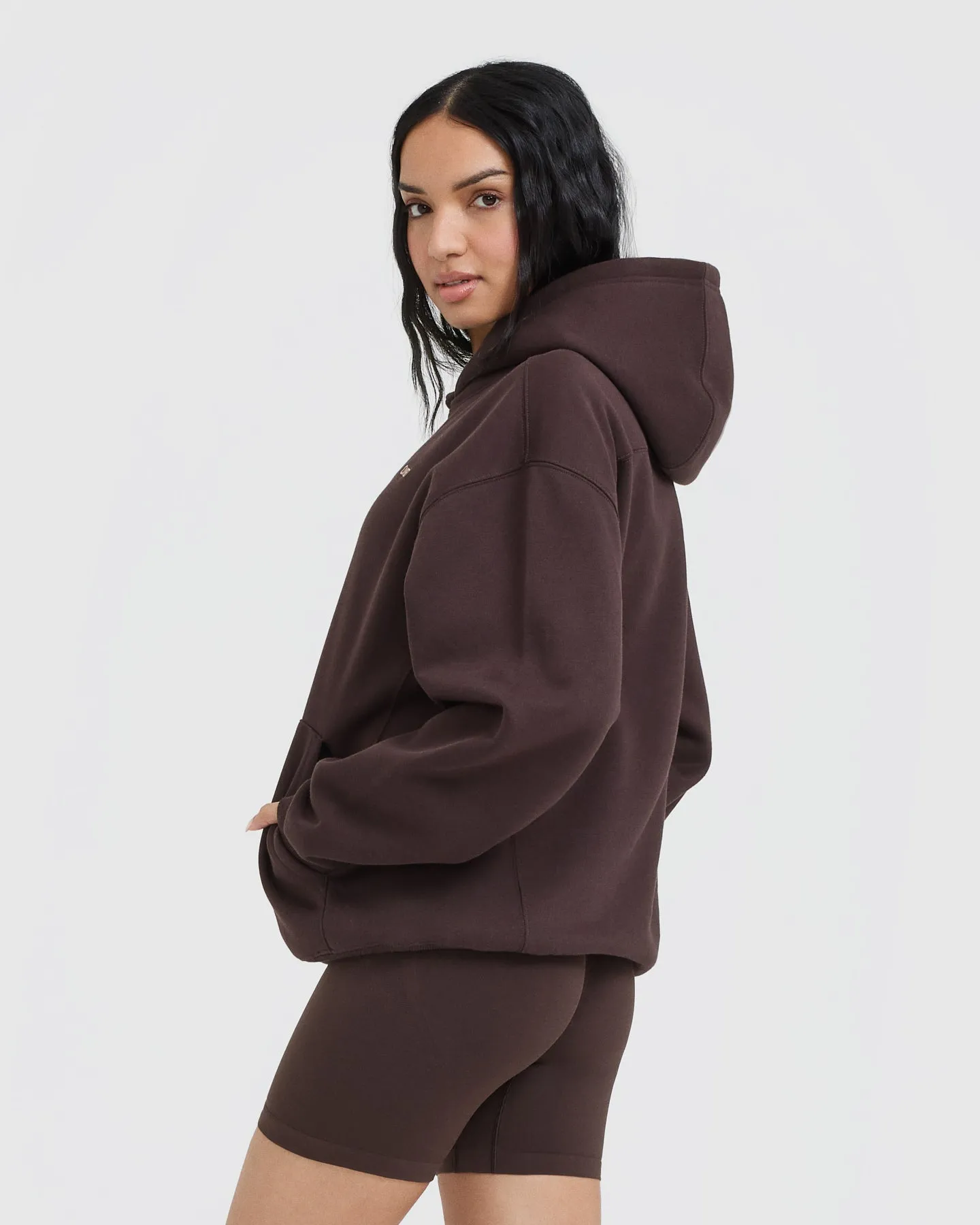 Foundations Hoodie | Plum Brown