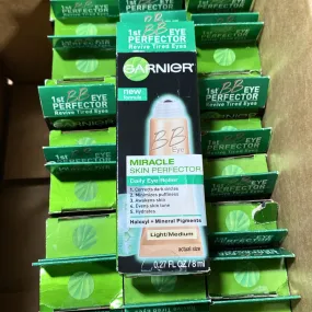 Garnier Miracle Skin Perfector Daily Eye Roller Light/Medium (30 Pcs Lot)