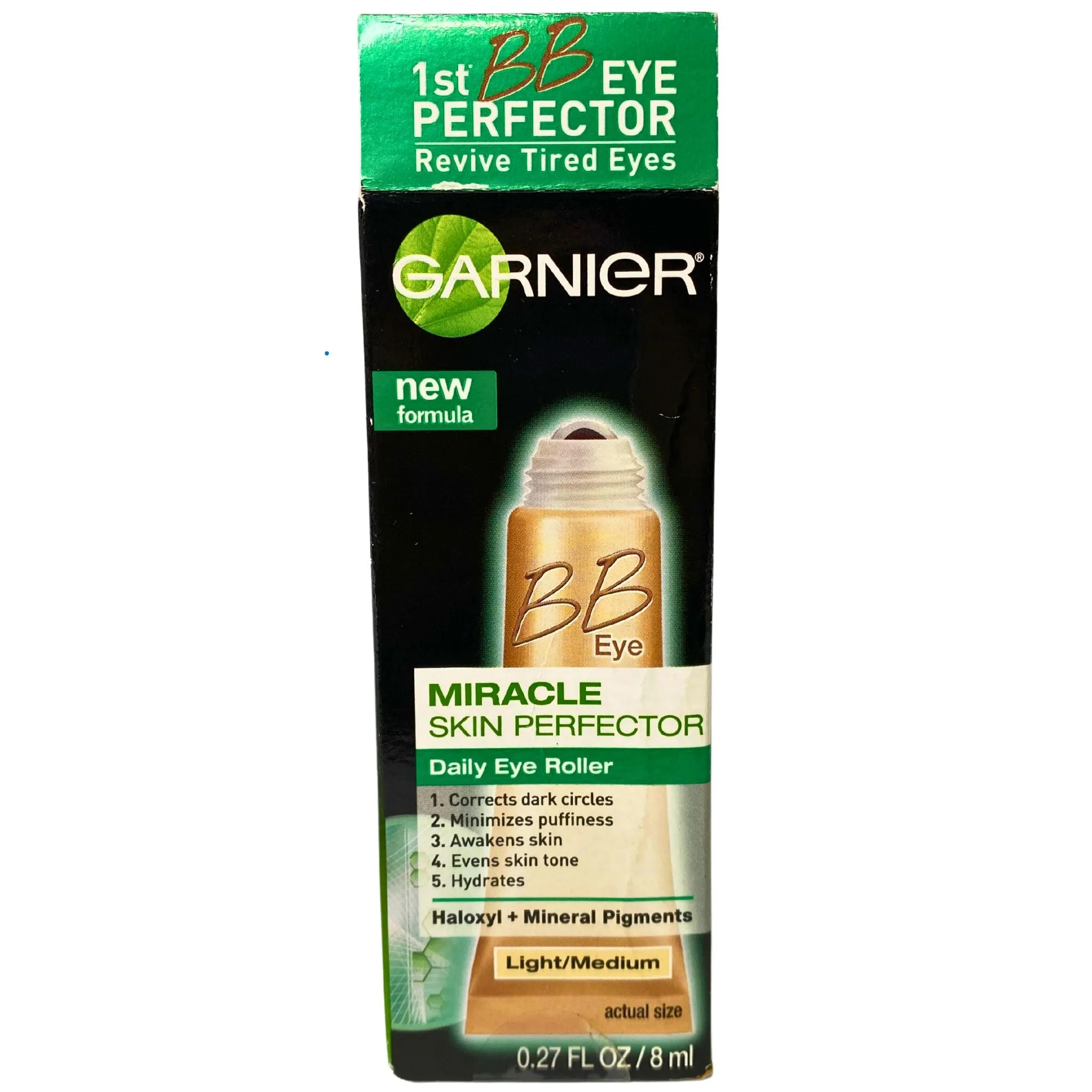 Garnier Miracle Skin Perfector Daily Eye Roller Light/Medium (30 Pcs Lot)