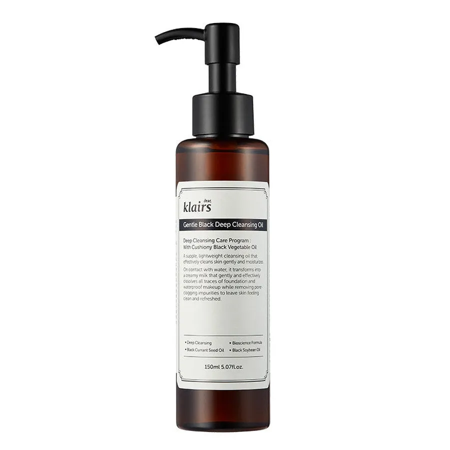 Gentle Black Deep Cleansing Oil