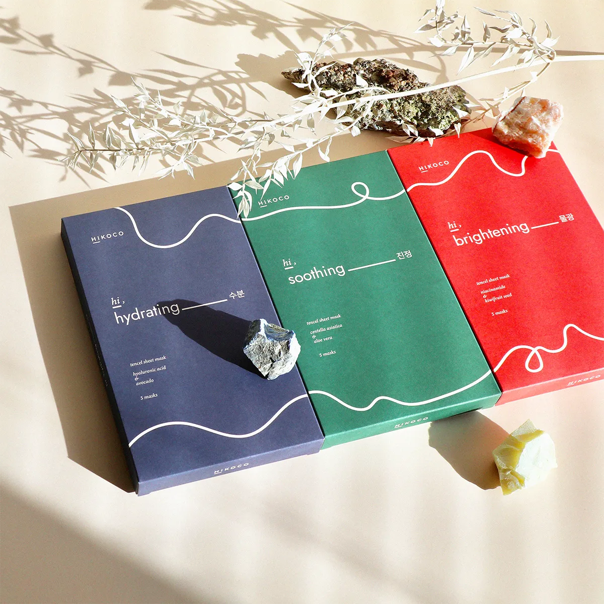 Hi, Hydrating Tencel Sheet Mask Set [5 Masks]