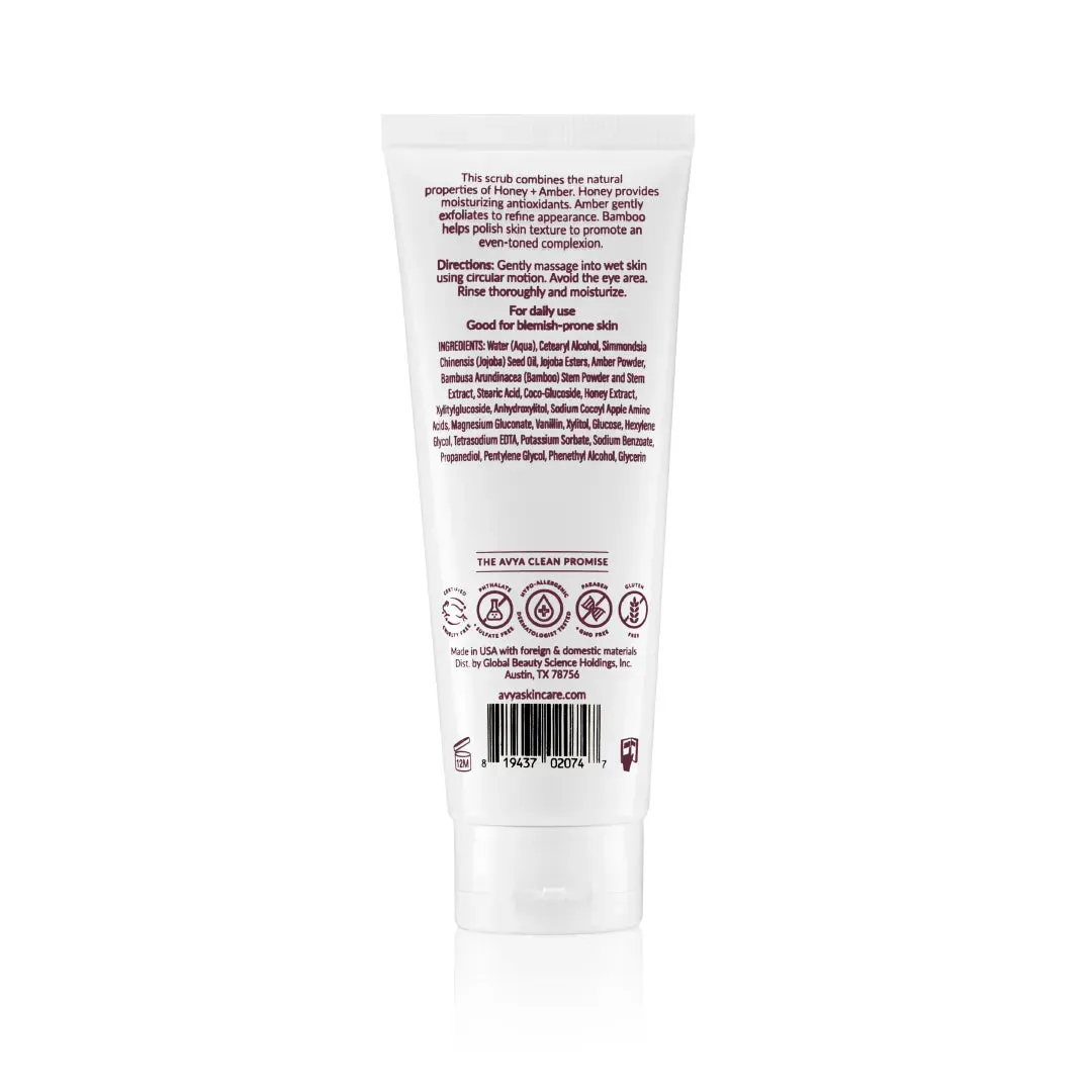 Honey & Amber Deep Cleansing Exfoliating Scrub