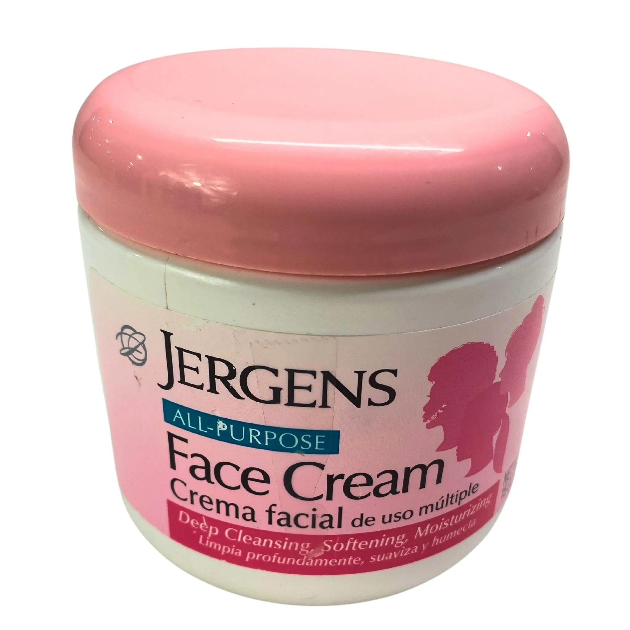 Jergens Face Cream Deep Cleansing Softening, Moisturizing 15 OZ (22 Pcs Lot)