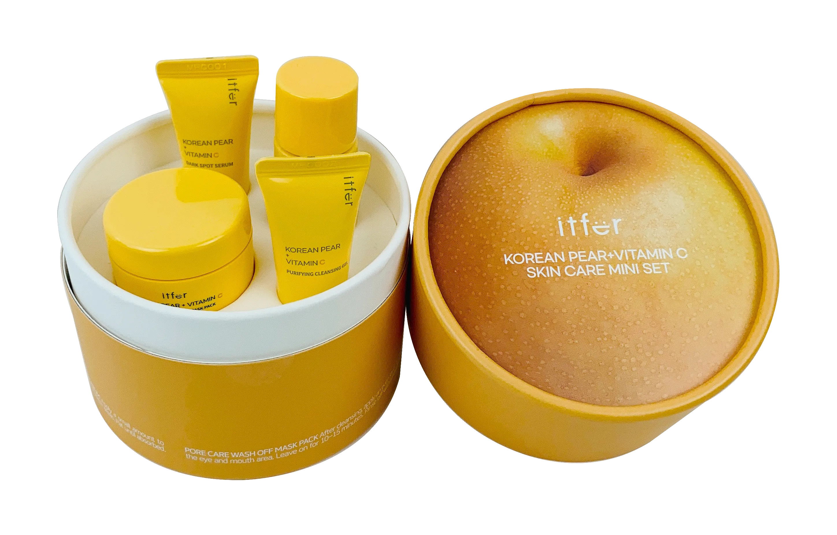 Korean Pear Plus Vitamin C Skincare Mini Set