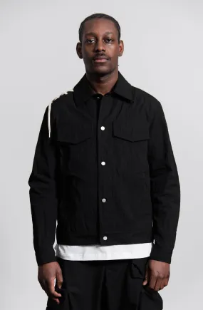 Laced Jacket Black/Cream