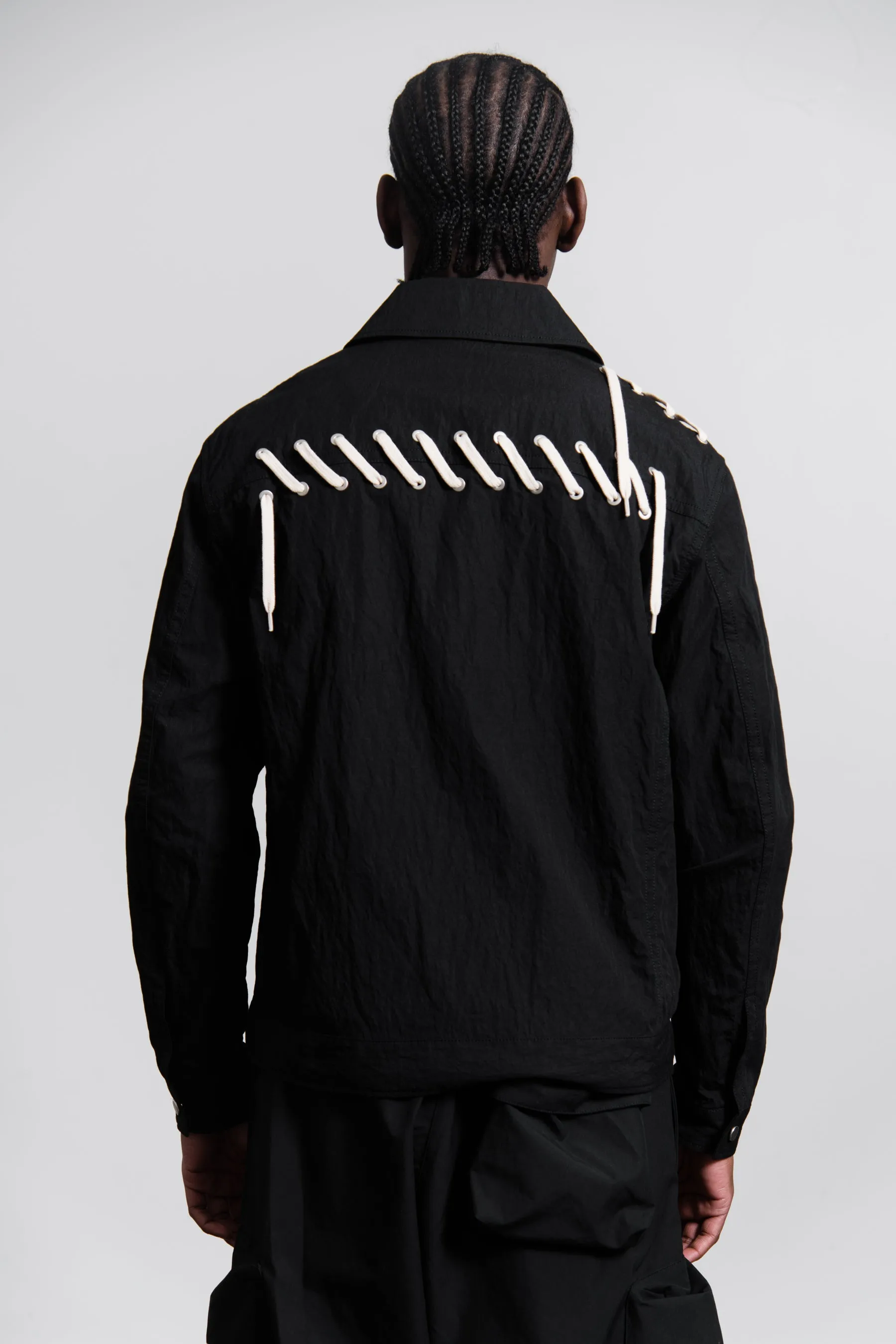 Laced Jacket Black/Cream