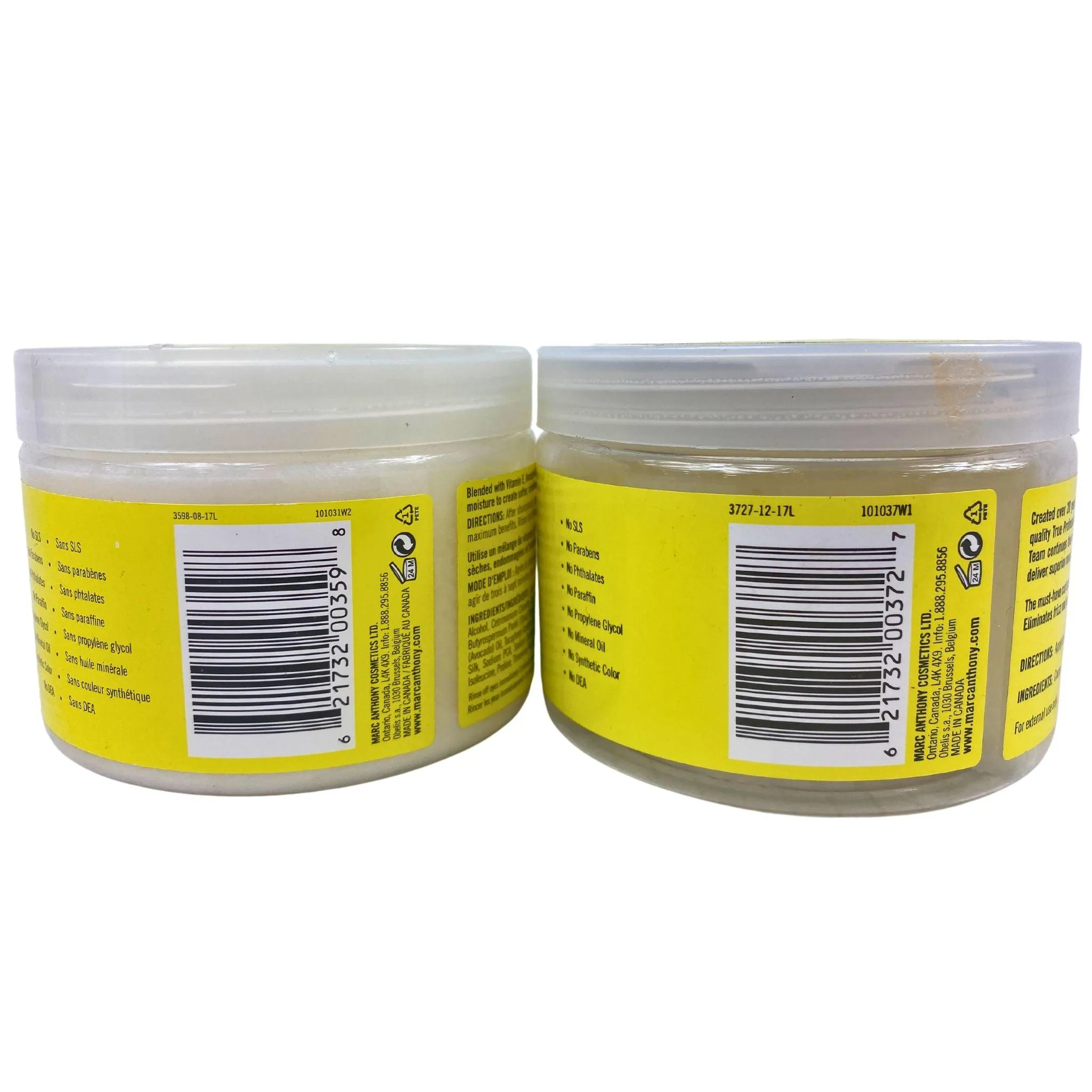 Marc Anthony Strictly Curls 10OZ 3x Moisture 100% Coconut Oil & Curl Envy Deep Hydrating Mask (40 Pcs Lot)