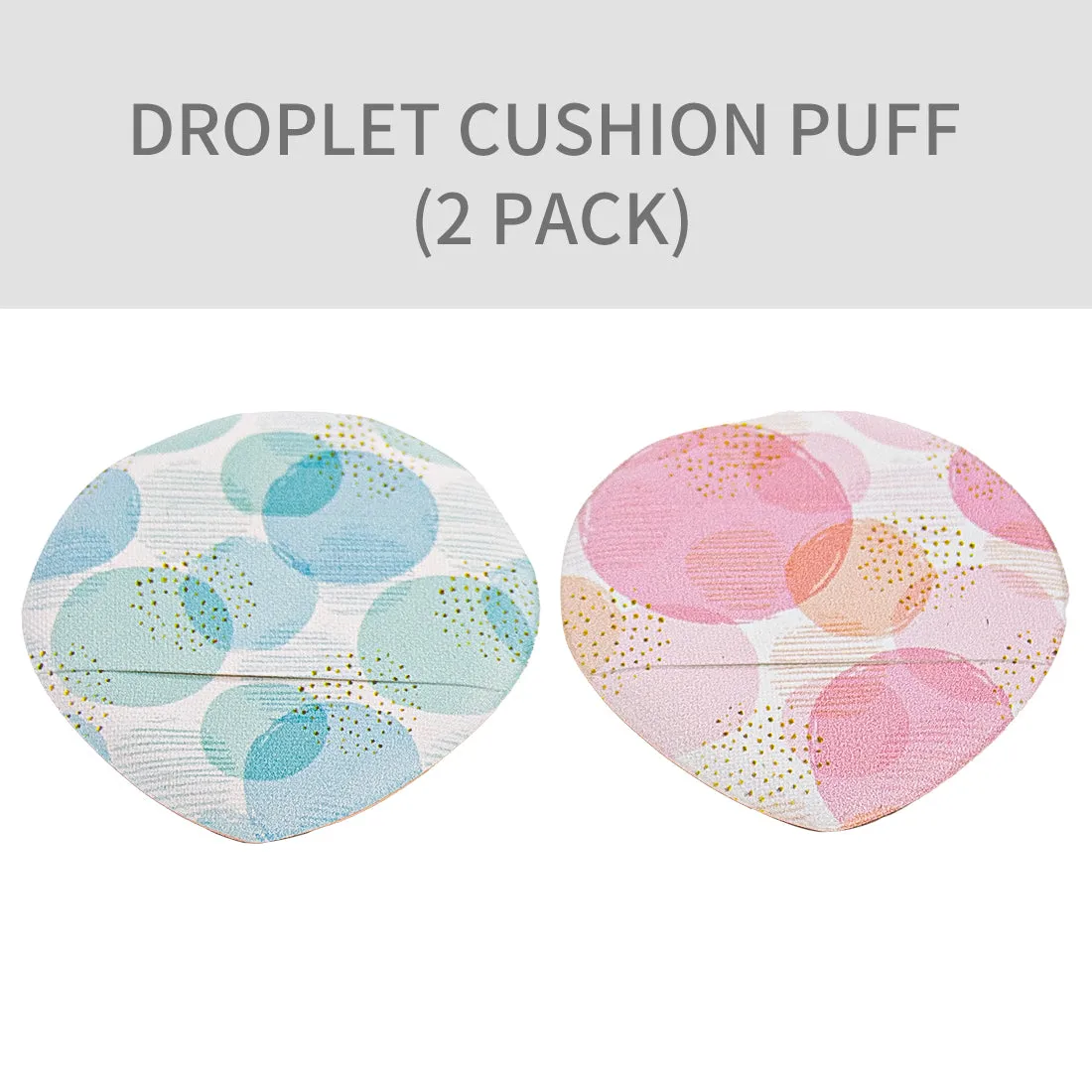 MINISO Glacier Series - Droplet Cushion Puff (2 Pack)